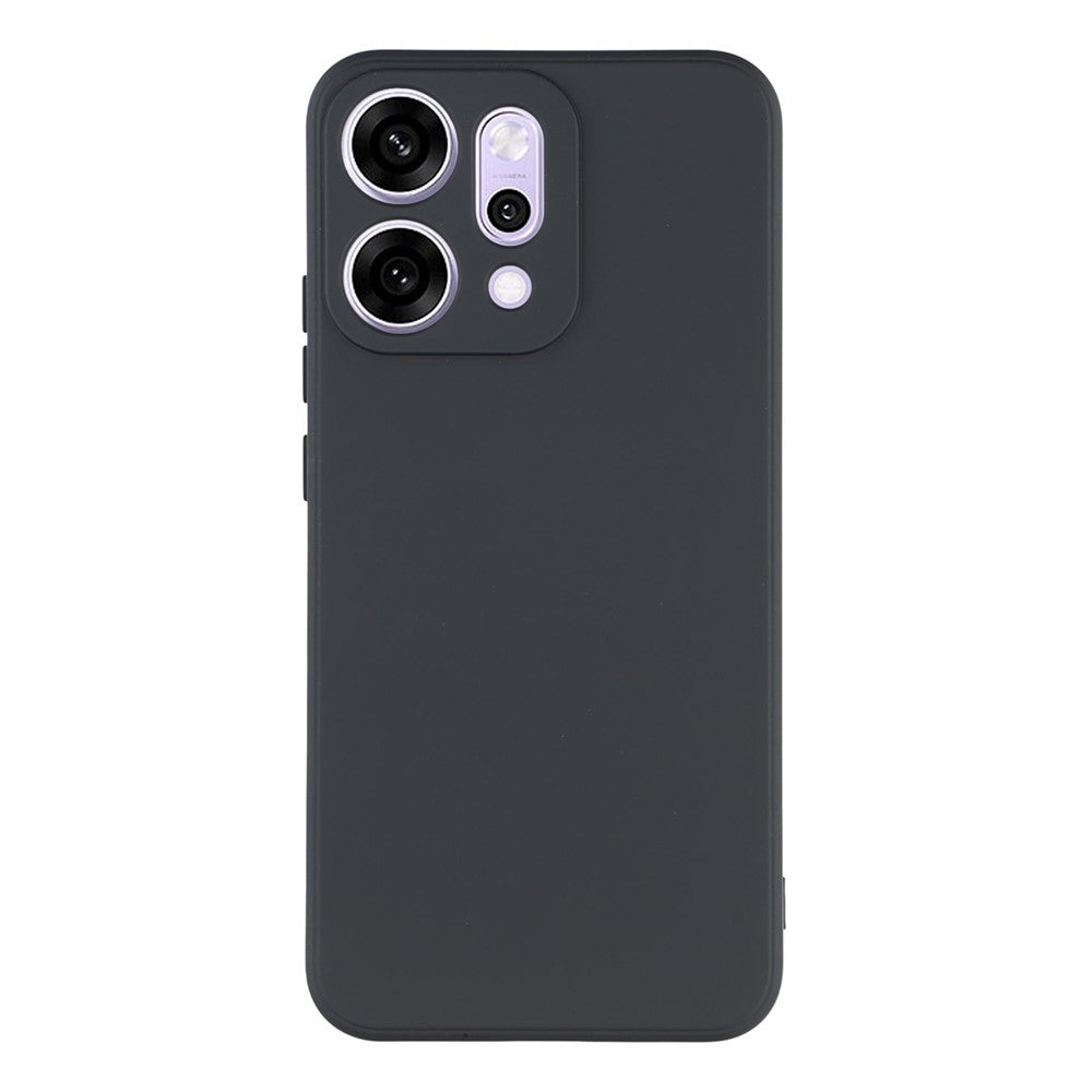 For Oppo Reno14 5G (Global) Case TPU Back Soft Anti-Scratch Fiber Lining Phone Cover