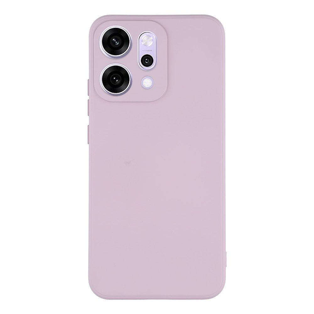 For Oppo Reno14 5G (Global) Case TPU Back Soft Anti-Scratch Fiber Lining Phone Cover