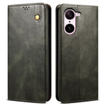 Plånboksfodral för OnePlus Nord CE5 5G / Ace 5 Racing 5G Crazy Horse Texture Waxy Leather Stand Phone Cover