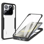 For Xiaomi 15 Pro Case Acrylic + TPU Clear Phone Cover with PET Screen Film