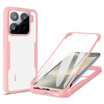 For Xiaomi 15 Pro Case Acrylic + TPU Clear Phone Cover with PET Screen Film