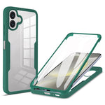 Samsung Galaxy A08 5G / A08 4G / A07 4G / A07s 4G-cover i akryl + gennemsigtigt TPU med PET-skærmfilm