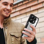 Xiaomi Redmi Note 13 Pro 4G / Note 14S 4G-skal i akryl + genomskinligt TPU-skal med PET-skärmfilm