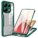 For Xiaomi Redmi Note 13 Pro 4G / Note 14S 4G Case Acrylic + TPU Clear Phone Cover with PET Screen Film