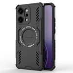 Oppo Reno14 Pro 5G (Global) Magnetiskt Skal Butterfly Armor Hollow Värmeavledande PC + TPU mobilskal