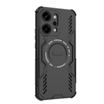 Oppo Reno14 Pro 5G (Global) Magnetiskt Skal Butterfly Armor Hollow Värmeavledande PC + TPU mobilskal
