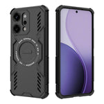 Oppo Reno14 Pro 5G (Global) Magnetiskt Skal Butterfly Armor Hollow Värmeavledande PC + TPU mobilskal