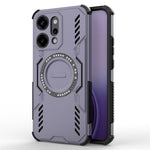 Oppo Reno14 Pro 5G (Global) Magnetiskt Skal Butterfly Armor Hollow Värmeavledande PC + TPU mobilskal