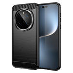 WANLONFENG For Honor Magic7 Pro 5G Case with Screen Film  LS Series Big Lens Hole Brushed Texture TPU Phone Cover