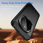 WANLONFENG For Honor Magic7 Pro 5G Case with Screen Film  LS Series Big Lens Hole Brushed Texture TPU Phone Cover