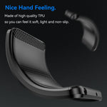 WANLONFENG For Honor Magic7 Pro 5G Case with Screen Film  LS Series Big Lens Hole Brushed Texture TPU Phone Cover