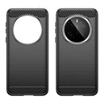WANLONFENG For Honor Magic7 Pro 5G Case with Screen Film  LS Series Big Lens Hole Brushed Texture TPU Phone Cover