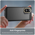 WANLONFENG For Xiaomi Redmi A5 NFC (EU) (173.45mm) Case with Screen Film  LS Series Big Lens Hole Brushed Texture TPU Phone Cover