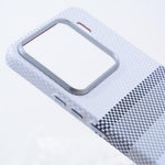 Magnetiskt skal för Xiaomi 15 Pro, kolfibertextur, vattenöverföring, PC-mobilskal