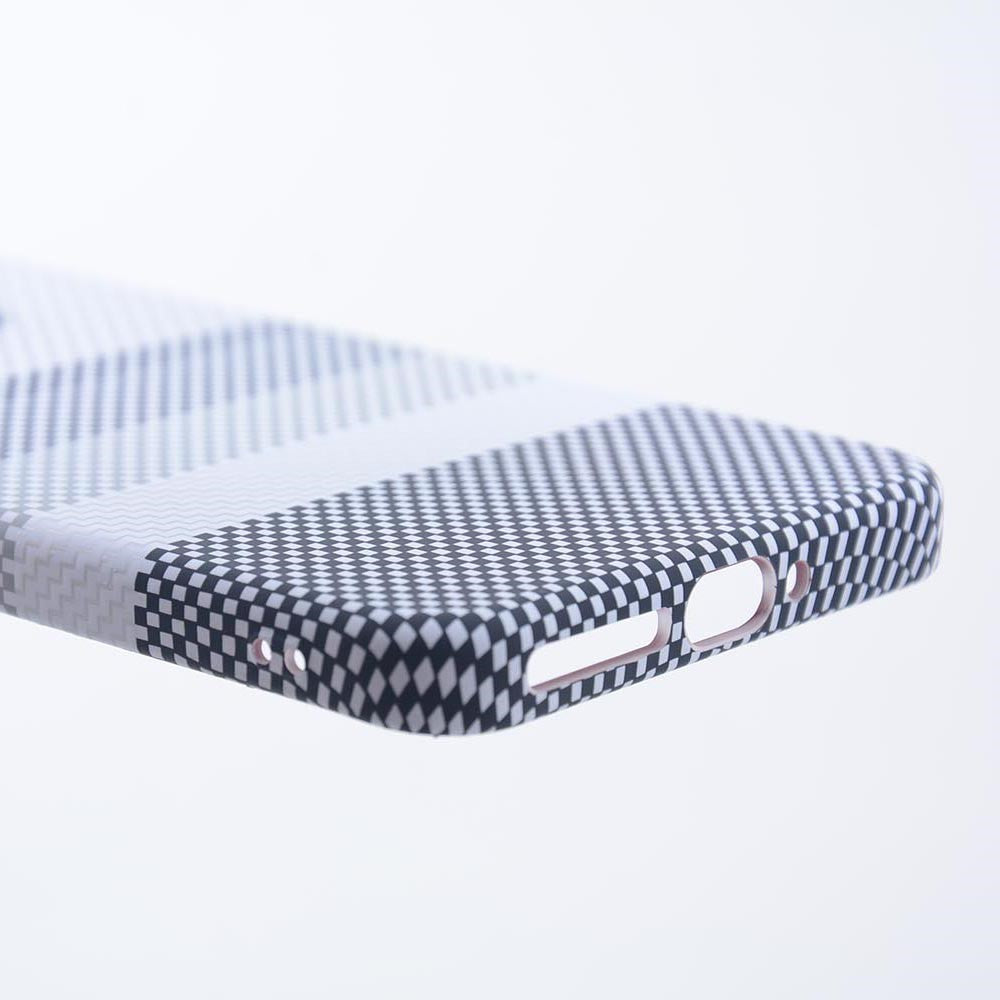 Magnetiskt skal för Xiaomi 15 Pro, kolfibertextur, vattenöverföring, PC-mobilskal