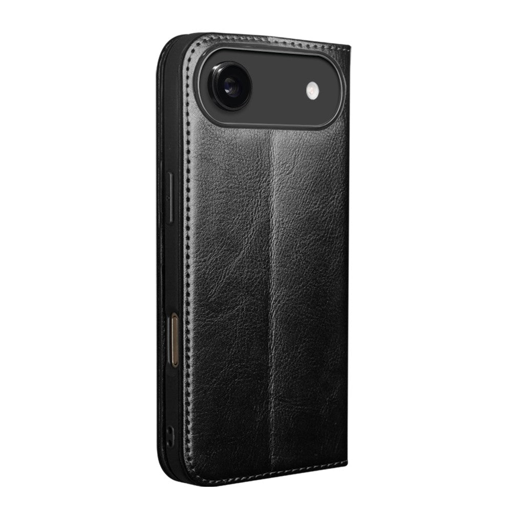 QIALINO For iPhone Air Case Wallet Stand Genuine Cow Leather Phone Cover