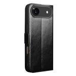 QIALINO For iPhone Air Case with Card Holder Genuine Cow Leather Stand Phone Cover