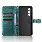 OnePlus Nord 5 5G / Ace 5 Ultra 5G Plånboksfodral i PU-läder med prickmönster och handledsrem
