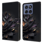 For Motorola Edge 60 Pro 5G Case Magnetic Clasp 3D Pattern Leather Wallet Phone Cover