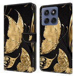 For Motorola Edge 60 Pro 5G Case Magnetic Clasp 3D Pattern Leather Wallet Phone Cover