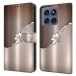 For Motorola Edge 60 Pro 5G Case Magnetic Clasp 3D Pattern Leather Wallet Phone Cover