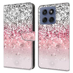 For Motorola Edge 60 Pro 5G Case Magnetic Clasp 3D Pattern Leather Wallet Phone Cover