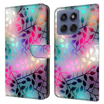 For Motorola Edge 60 Pro 5G Case Magnetic Clasp 3D Pattern Leather Wallet Phone Cover