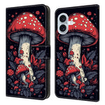 For iPhone 17 Leather Case Pattern Printing Wallet Stand Flip Phone Cover