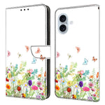 For iPhone 17 Leather Case Pattern Printing Wallet Stand Flip Phone Cover