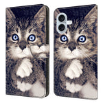 For iPhone 17 Leather Case Pattern Printing Wallet Stand Flip Phone Cover
