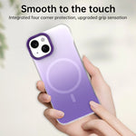 Til iPhone 15 Plus / 14 Plus Magnetisk Cover Gradient Design Kantløs IMD TPU + PC + PET Telefoncover