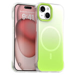 Til iPhone 15 Plus / 14 Plus Magnetisk Cover Gradient Design Kantløs IMD TPU + PC + PET Telefoncover