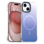 Til iPhone 15 Plus / 14 Plus Magnetisk Cover Gradient Design Kantløs IMD TPU + PC + PET Telefoncover