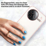 KADEM För Xiaomi Poco F7 Pro 5G / Redmi K80 5G Skal Blomma Strass Dekor TPU mobilskal
