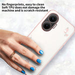 KADEM För Xiaomi Redmi Turbo 4 Pro 5G / Poco F7 5G Skal Blomma Strass Dekor TPU mobilskal