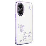 KADEM För Xiaomi Redmi Turbo 4 Pro 5G / Poco F7 5G Skal Blomma Strass Dekor TPU mobilskal