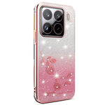KADEM For Xiaomi 15S Pro Case Flower TPU Flexible Gradient Phone Cover