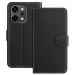 Oppo Reno14 Pro 5G (Kina) / Oppo Reno14 Pro 5G (Global) Läderfodral Plånboksfodral Enfärgat Fallskyddande mobilskal