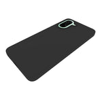 For OnePlus Nord CE3 5G / Ace 2V Case Soft Matte Back TPU Black Phone Cover (Large Cutout)