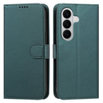 Samsung Galaxy A18 4G / A18 5G / A17 4G / A17 5G / A26 5G / F17 5G / M17 5G Läderfodral Plånboksfodral Enfärgat Fallskyddande mobilskal