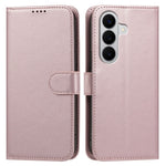 Samsung Galaxy A18 4G / A18 5G / A17 4G / A17 5G / A26 5G / F17 5G / M17 5G Läderfodral Plånboksfodral Enfärgat Fallskyddande mobilskal
