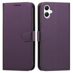 For Samsung Galaxy A08 5G / A08 4G / A07 4G / A06 4G / A06 5G Leather Case Wallet Stand Solid Color Anti Drop Phone Cover