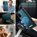 CASEME For Samsung Galaxy S20 4G / Galaxy S20 5G Case C49 Magnetic Case RFID Blocking Detachable Wallet Leather Phone Cover