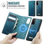 CASEME For Samsung Galaxy S20 4G / Galaxy S20 5G Case C49 Magnetic Case RFID Blocking Detachable Wallet Leather Phone Cover
