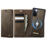 CASEME For Samsung Galaxy S20 4G / Galaxy S20 5G Case C49 Magnetic Case RFID Blocking Detachable Wallet Leather Phone Cover