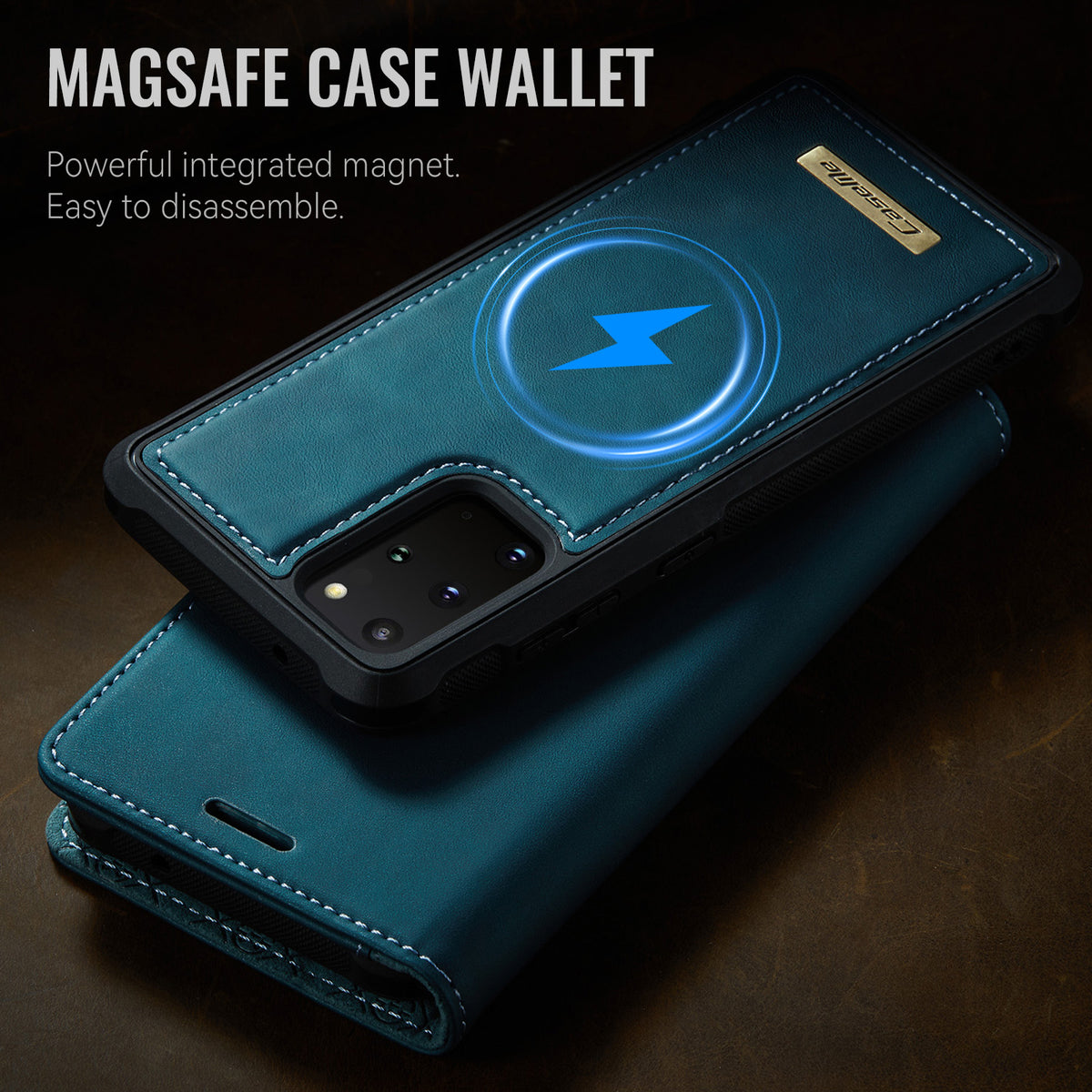 CASEME Til Samsung Galaxy S20 Plus 5G Cover C49 Magnetisk Cover RFID Blokerende Aftagelig Pung Læder Telefon Cover