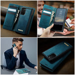 CASEME Til Samsung Galaxy S20 Plus 5G Cover C49 Magnetisk Cover RFID Blokerende Aftagelig Pung Læder Telefon Cover