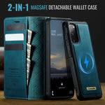 CASEME For Samsung Galaxy S20 FE 5G Case  C49 Magnetic Case RFID Blocking Detachable Wallet Leather Phone Cover