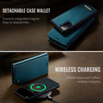 CASEME For Samsung Galaxy S20 FE 5G Case  C49 Magnetic Case RFID Blocking Detachable Wallet Leather Phone Cover