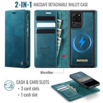 CASEME For Samsung Galaxy S20 Ultra Case  C49 Magnetic Case RFID Blocking Detachable Wallet Leather Phone Cover